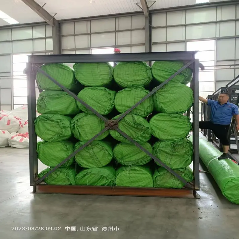 White staple fibers non-woven geotextiles for highway road construction Echo